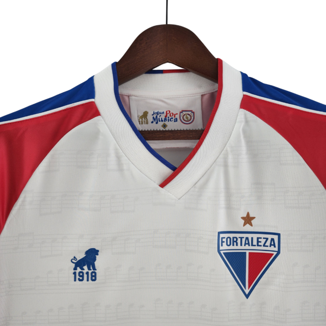 Camisa Fortaleza II 22/23 1918 Leão - Branco