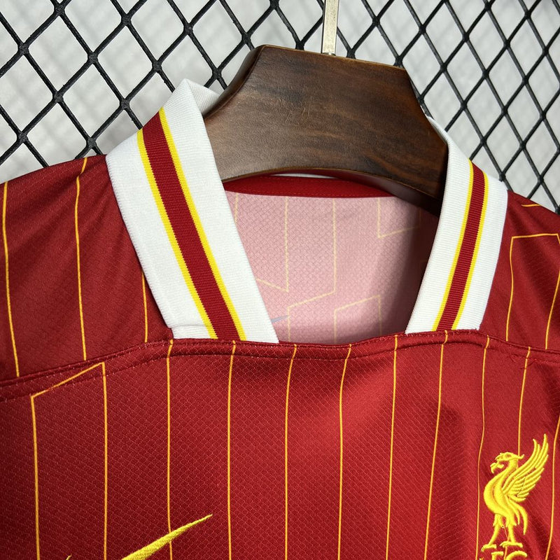 Camisa Liverpool Home 24/25 - Nike Torcedor Masculina - Lançamento