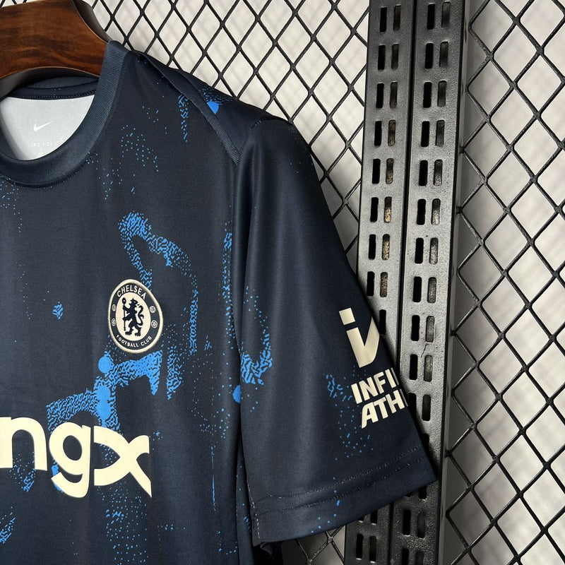 Camisa Chelsea Pré Jogo 24/25 - Nike Torcedor Masculina Lançamento