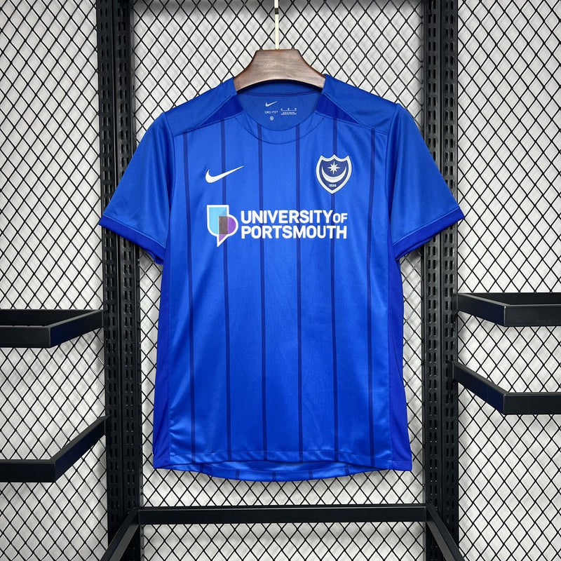 Camisa Portsmouth Home 24/25 - Nike Torcedor Masculina Lançamento