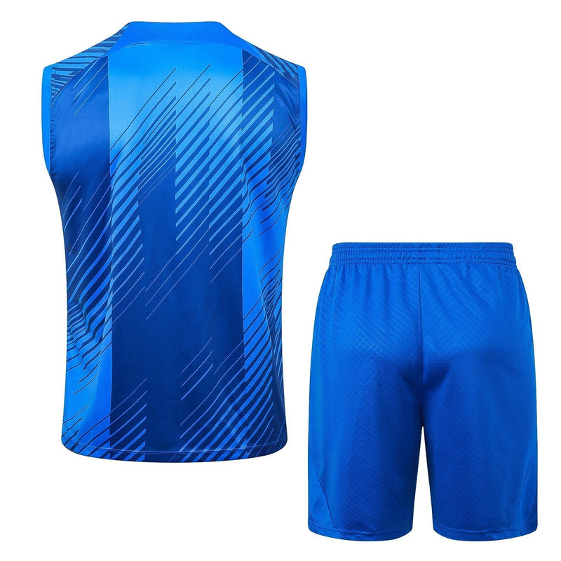 Kit Treino Barcelona 23/24 Nike - Azul