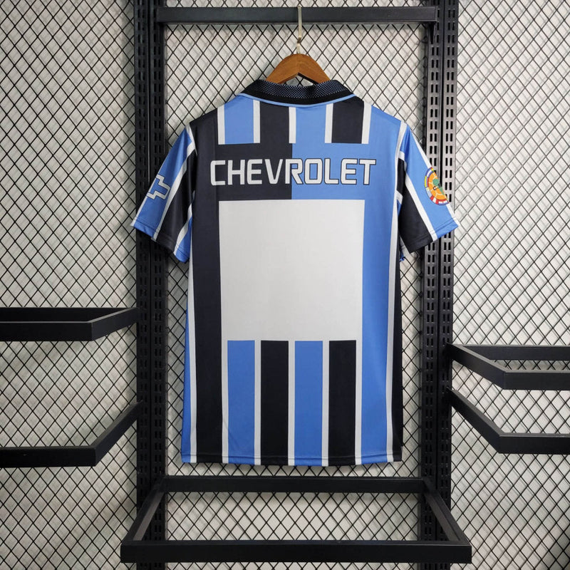 Camisa Grêmio Retrô 1998 Azul e Preta - Penalty