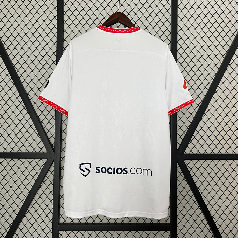 Camisa Sevilla Home 24/25 - Castore Torcedor Masculina