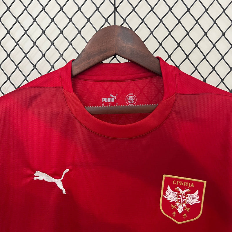 Camisa Servia Home 24/25 - Puma Torcedor Masculina Lançamento