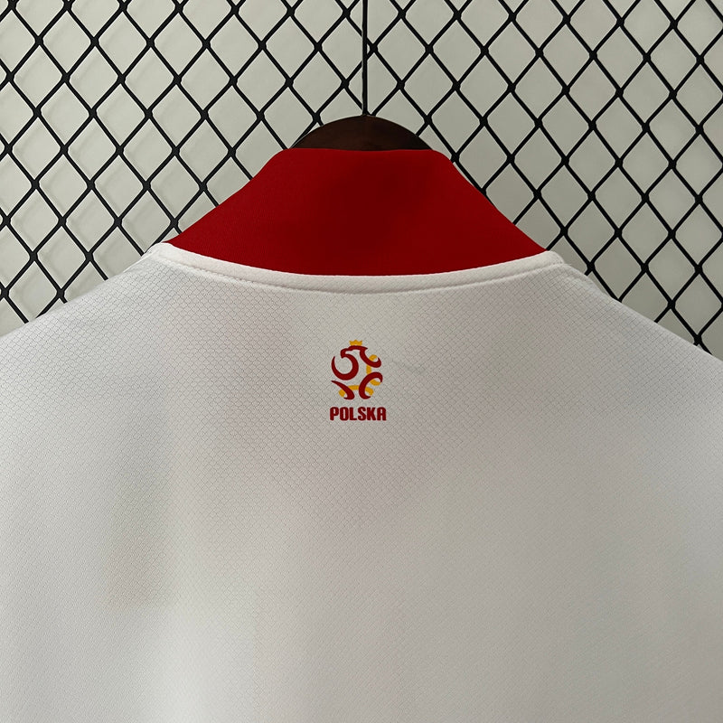 Camisa Polônia 2024 Home - Branca - Nike