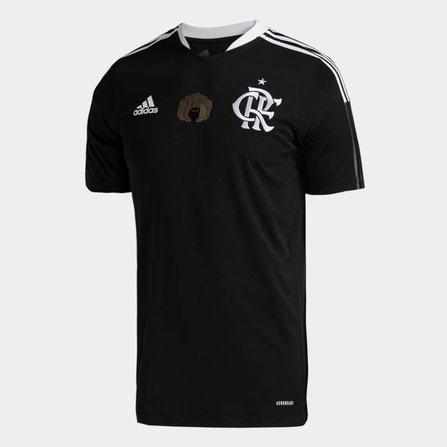 Camisa Flamengo Consciência Negra 21/22 Adidas - Preto