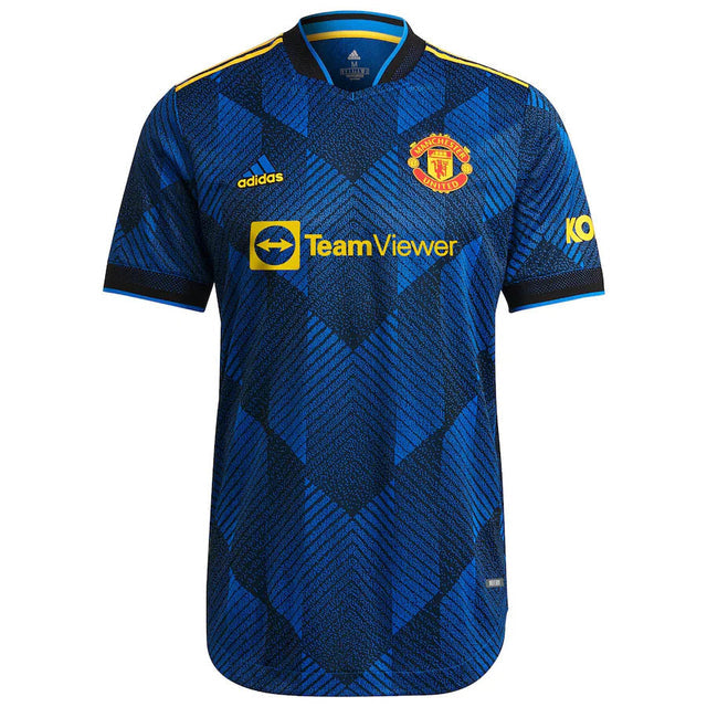 Camisa Manchester United III 21/22 Adidas - Azul