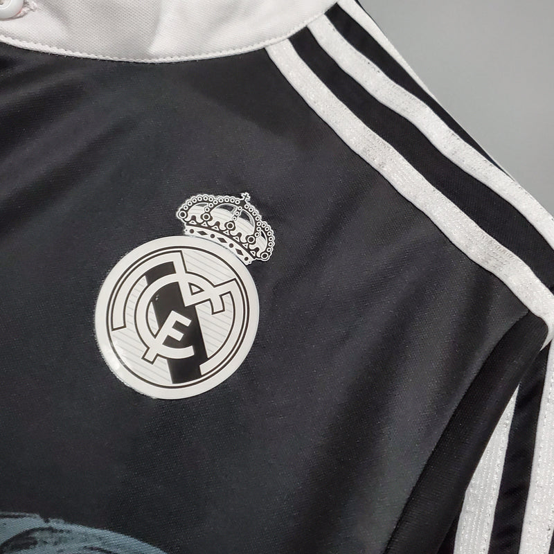 Camisa Manga Longa Real Madrid Third 14/15 Adidas - Preto