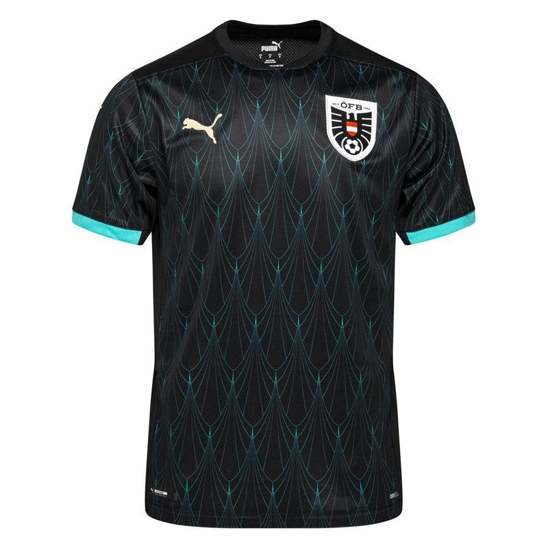 Camisa Seleção Áustria II 21/22 Puma - Preto