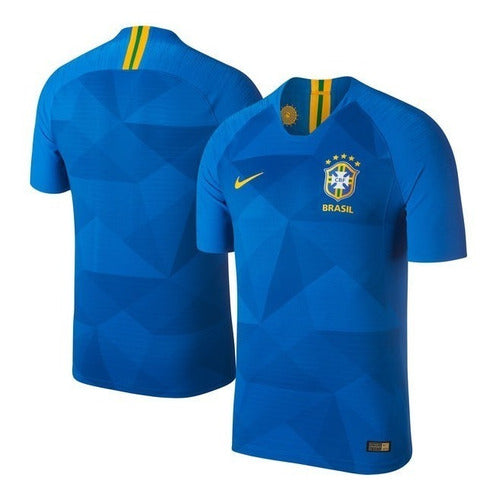 Camisa Seleção Brasileira Retrô 2018 Azul - Nike