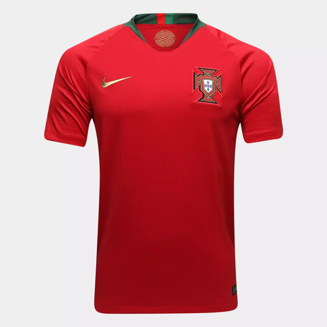 Camisa Seleção Portugal I 2018 Nike - Vermelho