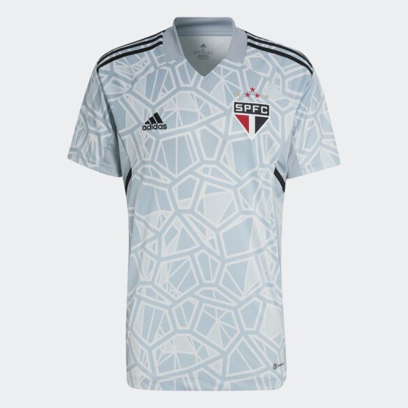 Camisa de Goleiro São Paulo 22/23 Adidas - Cinza