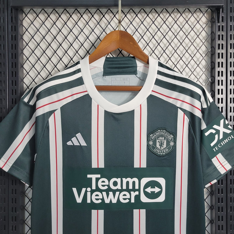 Camisa Manchester United II 23/24 Adidas - Preta