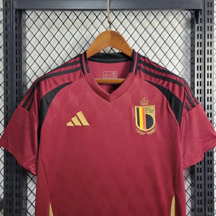 Camisa Bélgica Home 24/25 - Adidas Torcedor Lançamento