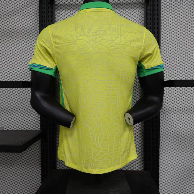 Camisa Brasil I 2024/25 Amarela - Nike - Masculino Jogador