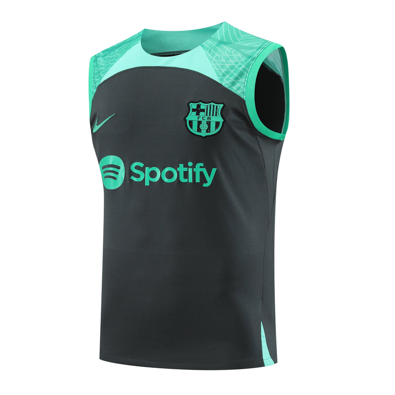 Kit Treino Barcelona 23/24 Adidas - Azul