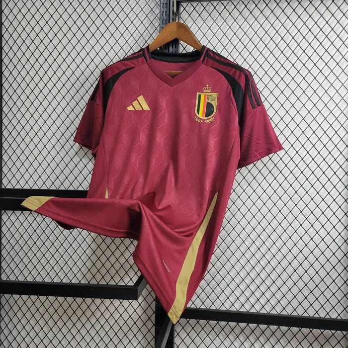 Camisa Bélgica Home 24/25 - Adidas Torcedor Lançamento