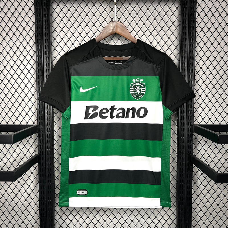 Camisa Sporting Titular 24/25 - Nike Torcedor Masculina Lançamento