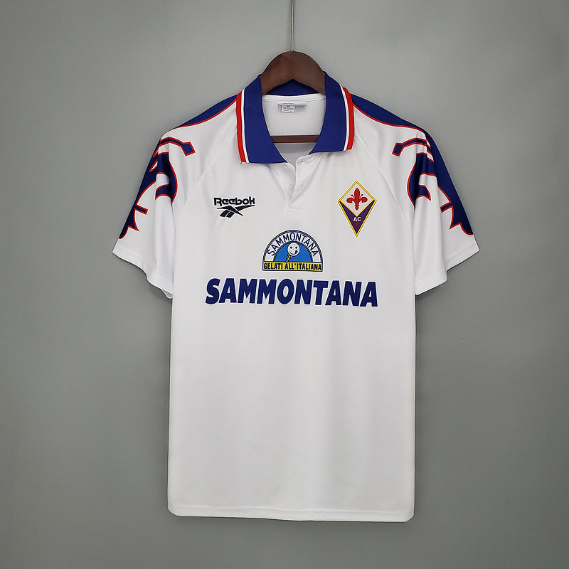 Camisa Fiorentina Retrô 1995/1996 Branca - Reebok