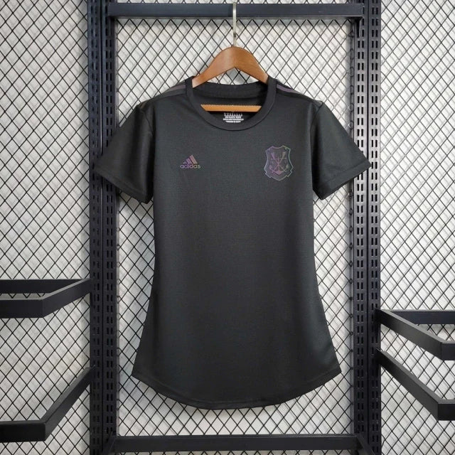 Camisa Feminina Flamengo lll 23/24 Adidas - Preto