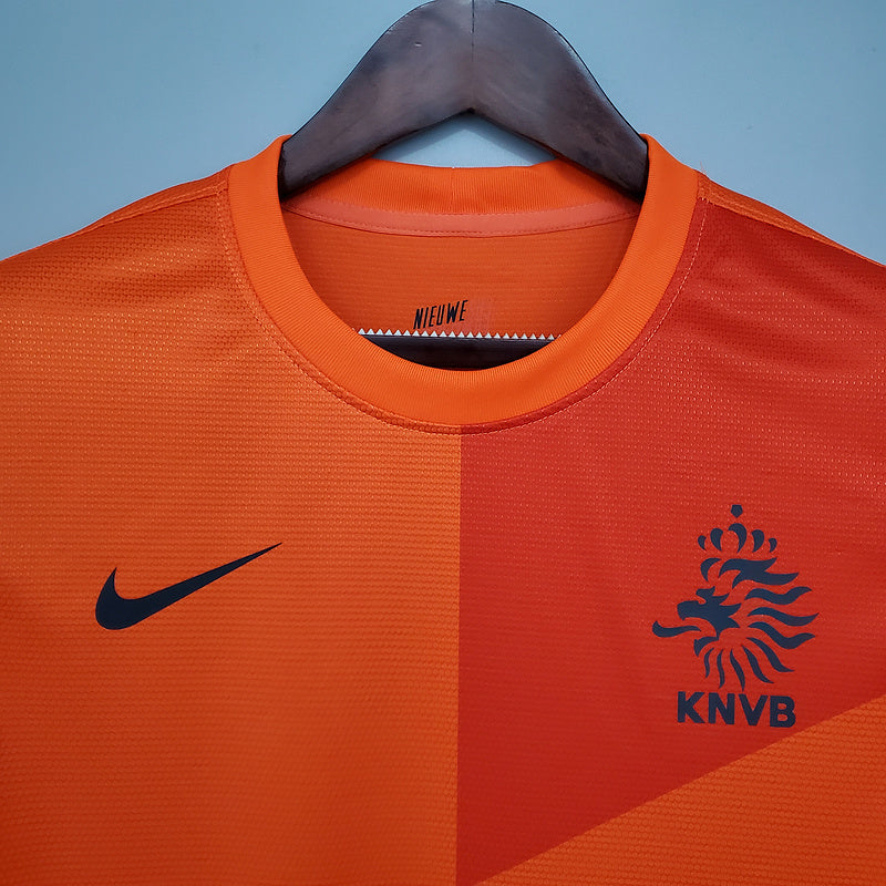 Camisa Holanda Retrô 2012 Laranja - Nike