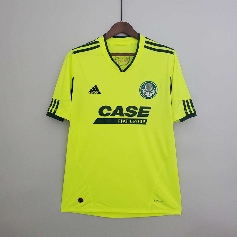 Camisa Palmeiras Retrô 2010/2011 Verde Fluorescente - Adidas