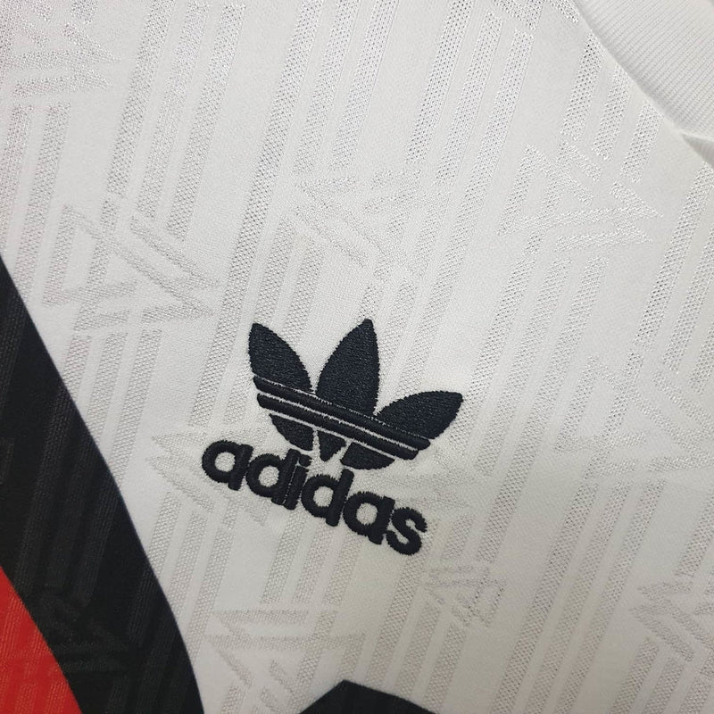 Camisa Seleção Alemanha Retrô 1990 Branca - Adidas