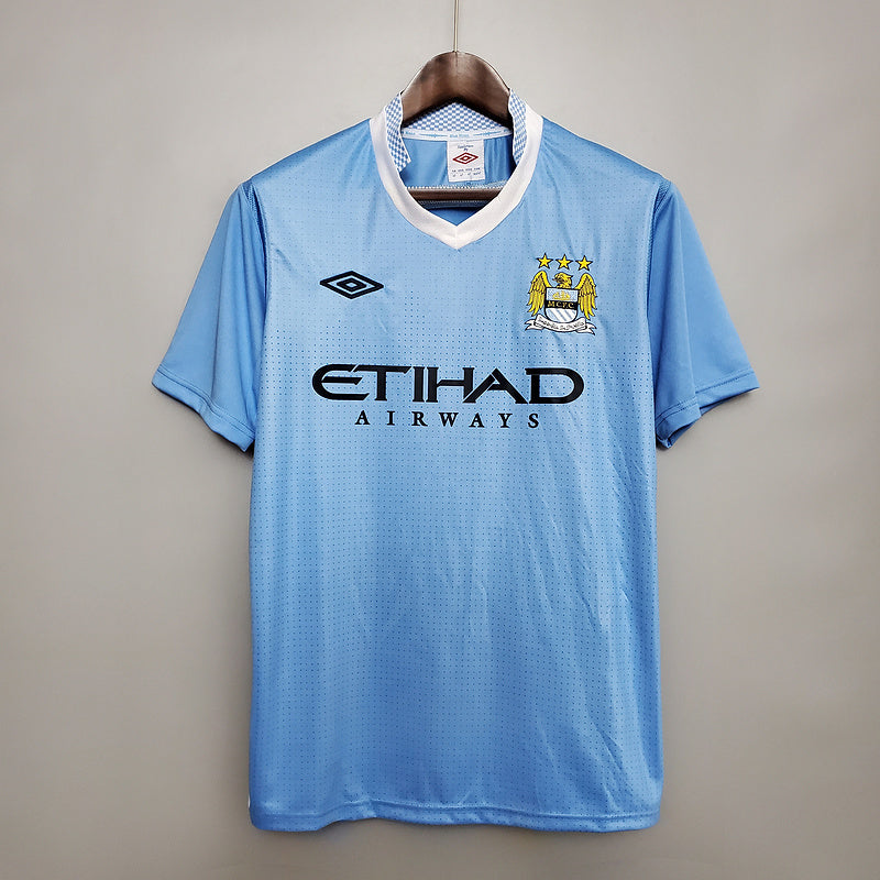 Camisa Manchester City Retrô 2011/2012 Azul - Umbro