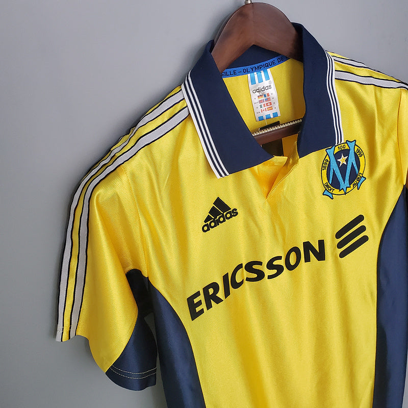 Camisa Marseille Retrô 1998/1999 Amarela - Adidas