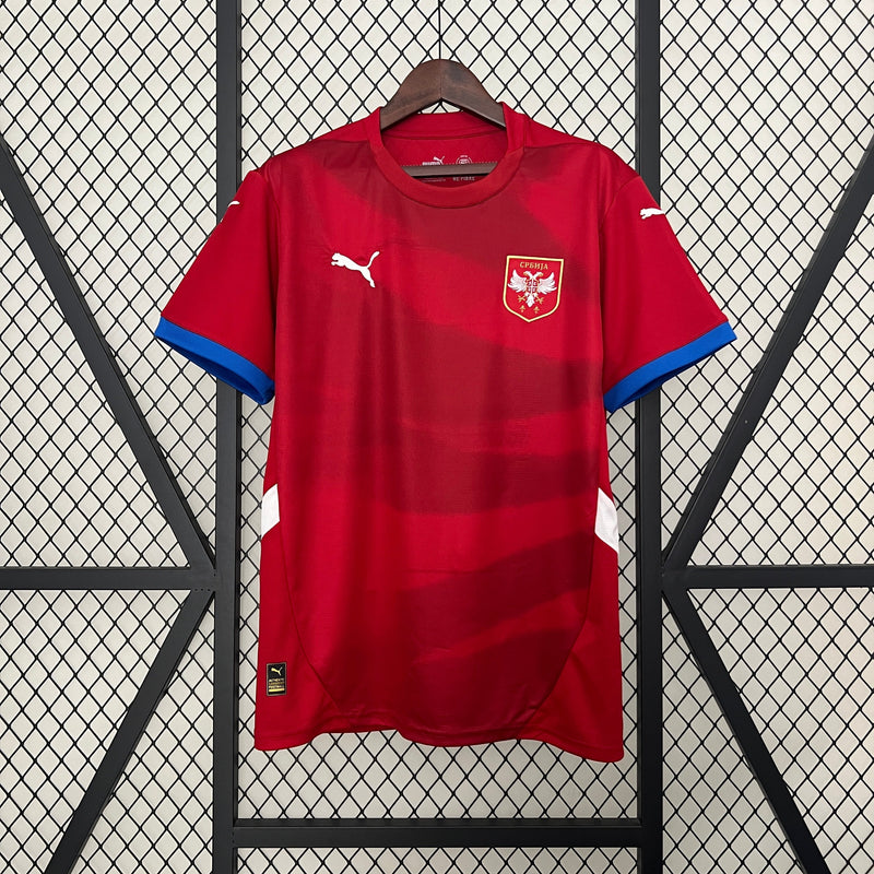 Camisa Servia Home 24/25 - Puma Torcedor Masculina Lançamento