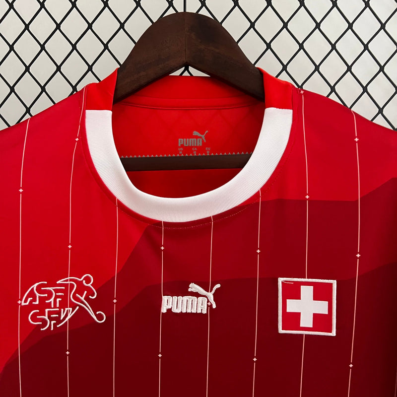 Camisa Suiça Home 24/25 - Puma Torcedor Masculina Lançamento