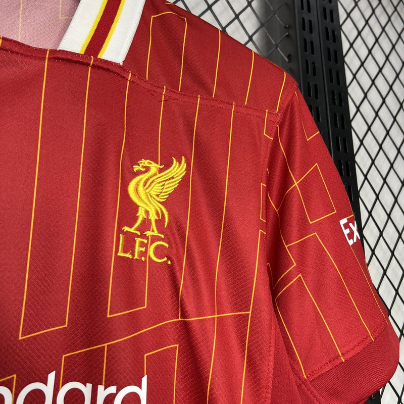 Camisa Liverpool Home 24/25 - Nike Torcedor Masculina - Lançamento