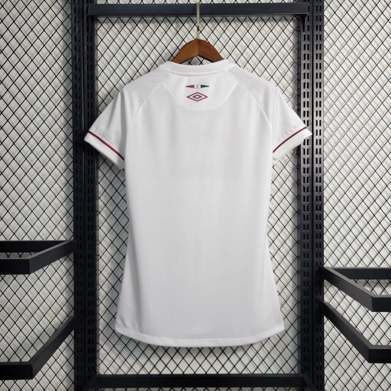 Camisa Feminina Fluminense II 23/24 Umbro - Branco