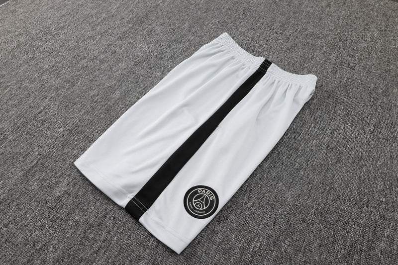 Kit Treino PSG 23/24 Nike - Branco e Preto - 23/24