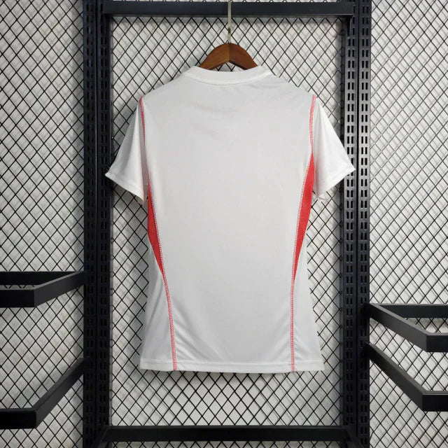 Camisa Feminina Flamengo Treino 23/24 Adidas - Branco