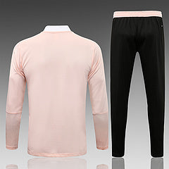 Conjunto Juventus 21/22 Rosa e Preto - Adidas - Com Ziper